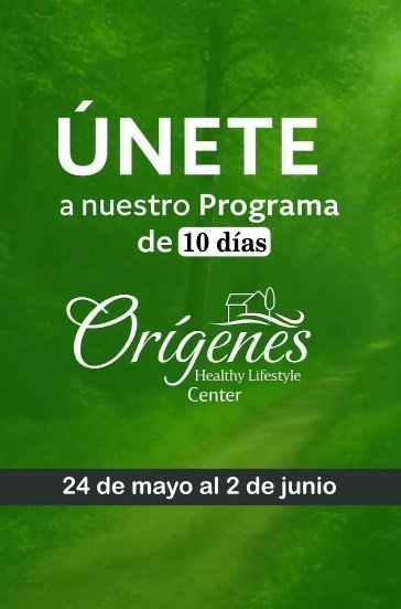 Plan 10 Días - Orígenes Healthy Lifestyle Center